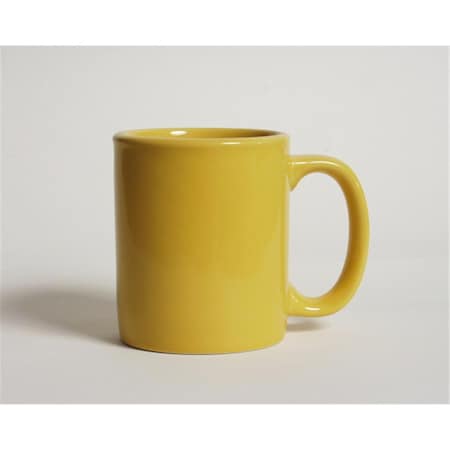 C-Handle Mug 12 Oz. - Saffron - 2 Dozen